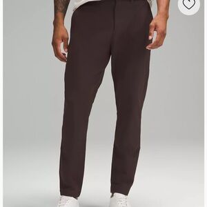 Lululemon Black Slim-Tapered Twill Trouser Size 31